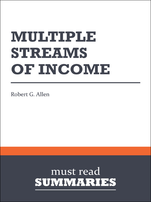 Title details for Multiple Streams of Income - Robert G. Allen by Must Read Summaries - Available